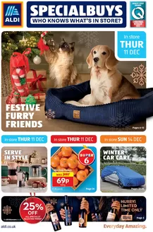 Aldi catalogue in Auchterarder | Offers for bargain hunters | 2025-12-11T00:00:00.000Z - 2025-12-14T00:00:00.000Z