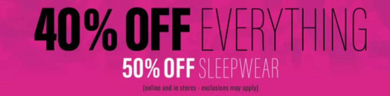 La Senza catalogue in East Kilbride | 40 % Off Everything / | 2025-12-09T00:00:00.000Z - 2025-12-27T00:00:00.000Z
