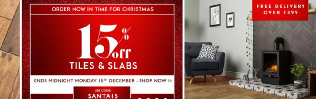 Walls and Floors catalogue in Havant | 15% Off Tiles & Slabs | 2025-12-09T00:00:00.000Z - 2025-12-15T00:00:00.000Z