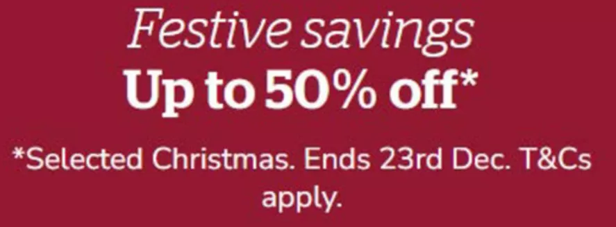 Dunelm catalogue in Atherstone | Festive Savings Up To 50% Off | 2025-12-10T00:00:00.000Z - 2025-12-23T00:00:00.000Z