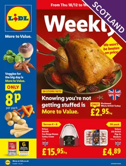 Lidl catalogue in Newhaven | Attractive special offers for everyone | 2025-12-18T00:00:00.000Z - 2025-12-24T00:00:00.000Z