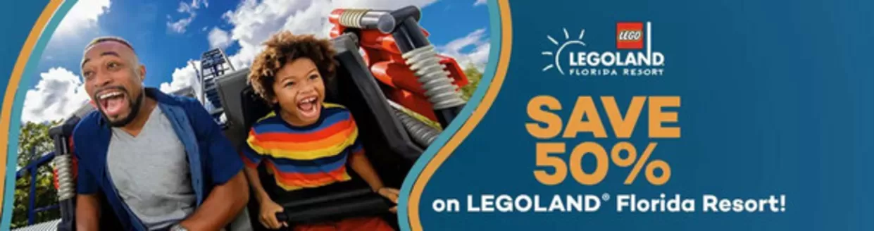 Attraction Tickets catalogue in Dundee | Save 50% On Legoland Florida Resort! | 2025-12-11T00:00:00.000Z - 2025-12-25T00:00:00.000Z