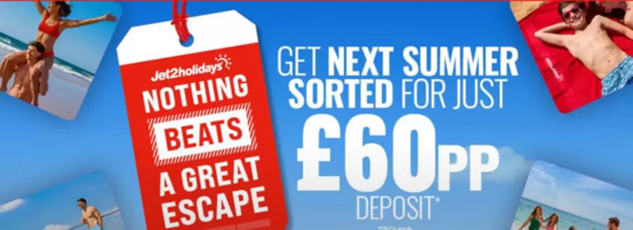 Jet2 catalogue in Dundee | Get Next Summer Sorted For Just £60 PP Deposit | 2025-12-11T00:00:00.000Z - 2026-01-01T00:00:00.000Z
