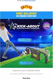 Smyths Toys catalogue in Birmingham | Kick About | 2025-12-11T00:00:00.000Z - 2025-12-16T00:00:00.000Z
