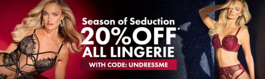 Ann Summers catalogue in Whitchurch | Season Of Seduction 20% Off All Lingerie | 2025-12-12T00:00:00.000Z - 2025-12-15T00:00:00.000Z