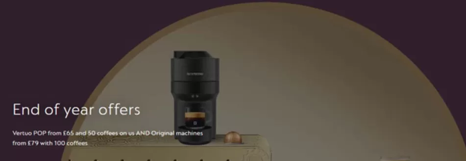 Nespresso catalogue in Usk | End Of Year Offers | 2025-12-16T00:00:00.000Z - 2025-12-31T00:00:00.000Z