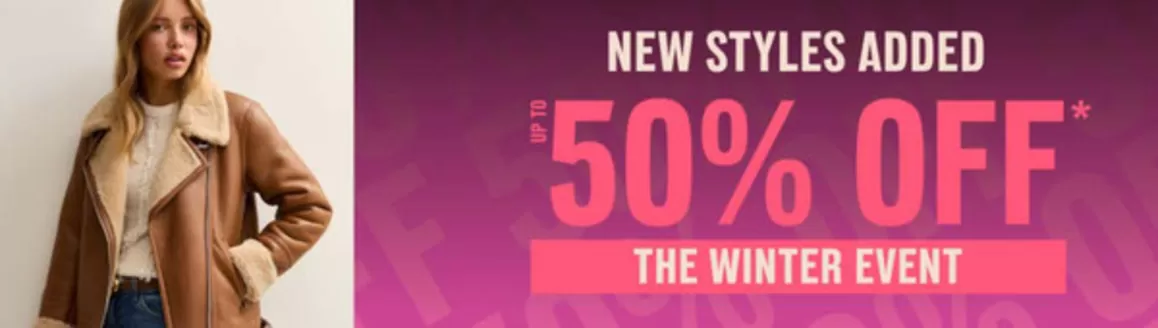 New Look catalogue in Derry | New Styles Added Up To 50% Off The Winter Event | 2025-12-16T00:00:00.000Z - 2026-01-01T00:00:00.000Z