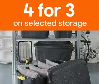 B&Q catalogue in Hayes | 4 For 3 On Selected Storage | 2025-12-17T00:00:00.000Z - 2026-01-05T00:00:00.000Z