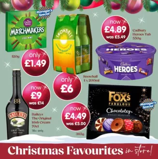 B&M Stores catalogue in Caerphilly | Christmas Favourites | 2025-12-17T00:00:00.000Z - 2025-12-27T00:00:00.000Z