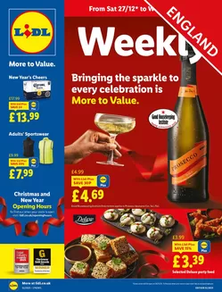 Lidl catalogue in London | Great discounts on selected products | 2025-12-26T00:00:00.000Z - 2025-12-31T00:00:00.000Z