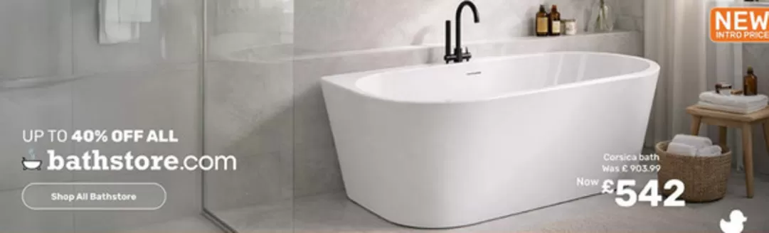 Bathstore catalogue in Doncaster | Up To 40% Off All | 2025-12-22T00:00:00.000Z - 2026-01-10T00:00:00.000Z
