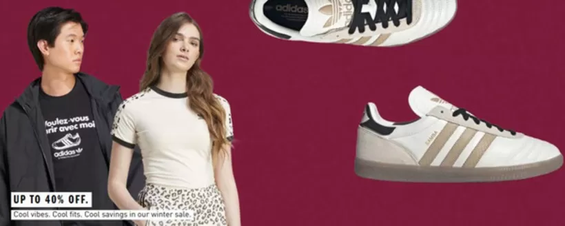 Adidas catalogue in Hastings | Up To 40% Off* | 2025-12-24T00:00:00.000Z - 2025-12-29T00:00:00.000Z