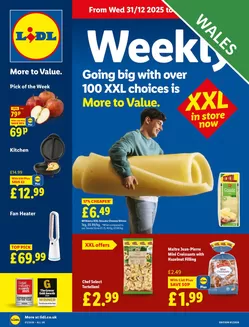 Lidl catalogue in Preston | Top deals for all customers | 2025-12-31T00:00:00.000Z - 2026-01-07T00:00:00.000Z