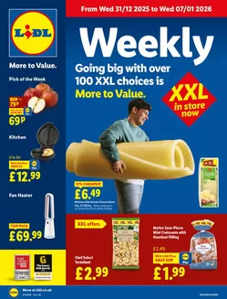 Lidl catalogue in Birmingham | Top deals for all customers | 2025-12-31T00:00:00.000Z - 2026-01-07T00:00:00.000Z