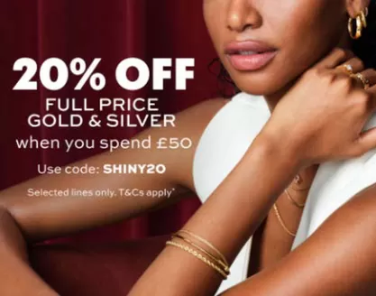 H. Samuel catalogue in London | 20% Off Full Price Gold & Silver | 2025-12-26T00:00:00.000Z - 2026-01-02T00:00:00.000Z