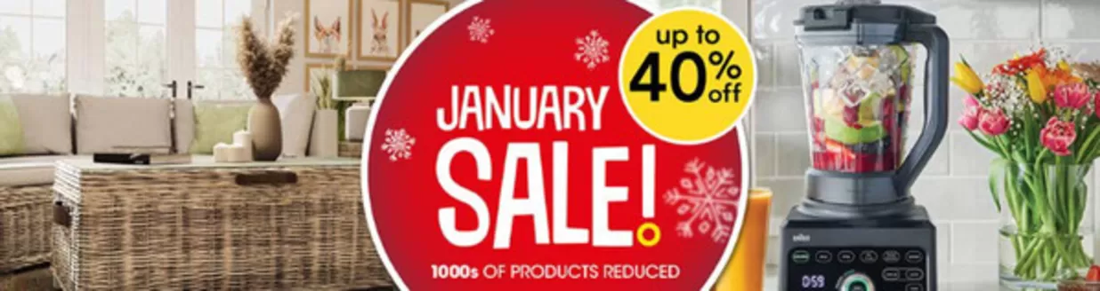 Wilko catalogue | January Sale! | 2025-12-29T00:00:00.000Z - 2026-01-02T00:00:00.000Z