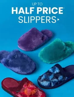 Moshulu catalogue in Glasgow | Up To Half Price Slippers | 2025-12-30T00:00:00.000Z - 2026-01-16T00:00:00.000Z