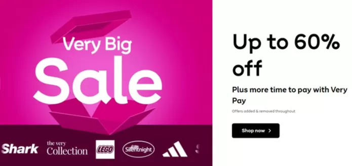 Very catalogue in Dunfermline | Very Big Sale | 2026-01-05T00:00:00.000Z - 2026-01-18T00:00:00.000Z