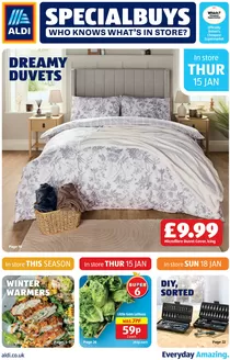 Aldi catalogue in Wirral | Great offer for bargain hunters | 2026-01-15T00:00:00.000Z - 2026-01-18T00:00:00.000Z
