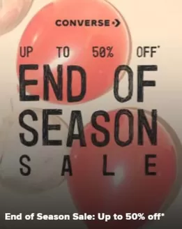 Converse catalogue in Birmingham | End Of Season Sale* | 2026-01-13T00:00:00.000Z - 2026-01-31T00:00:00.000Z