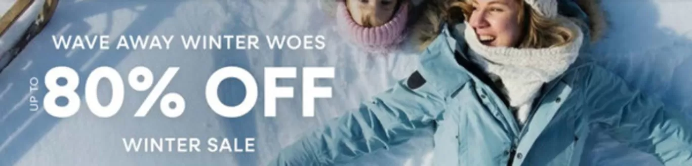 Buy A Gift catalogue in Brighton | Wave Away Winter Woes Up To 80% Off Winter Sale | 2026-01-13T00:00:00.000Z - 2026-01-23T00:00:00.000Z