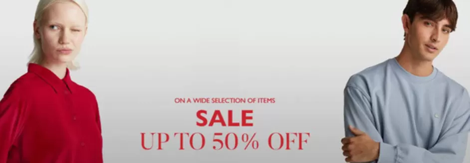United Colors Of Benetton catalogue | On A Wide Selecton Of Items Sale Up To 50% Off | 2026-01-14T00:00:00.000Z - 2026-01-26T00:00:00.000Z
