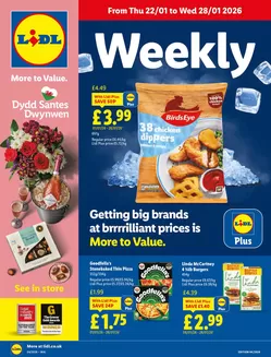 Lidl catalogue in Dundee | Exclusive bargains | 2026-01-22T00:00:00.000Z - 2026-01-28T00:00:00.000Z