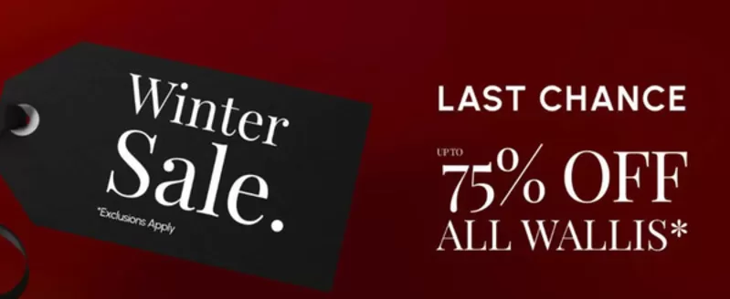 Wallis catalogue in Liverpool | Last Chance  | 2026-01-20T00:00:00.000Z - 2026-02-04T00:00:00.000Z
