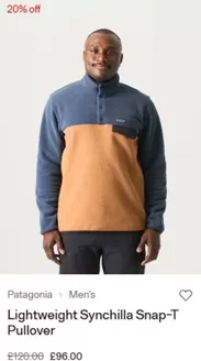 Ellis Brigham catalogue in Worthing | Lightweight Synchilla Snap-T Pullover | 2026-01-20T00:00:00.000Z - 2026-02-01T00:00:00.000Z