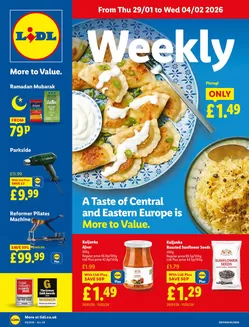 Lidl catalogue in Halifax | Great offer for bargain hunters | 2026-01-29T00:00:00.000Z - 2026-02-04T00:00:00.000Z