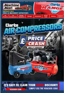 Machine Mart catalogue in Sutton | Clarke Compressores  | 2026-01-26T00:00:00.000Z - 2026-02-03T00:00:00.000Z
