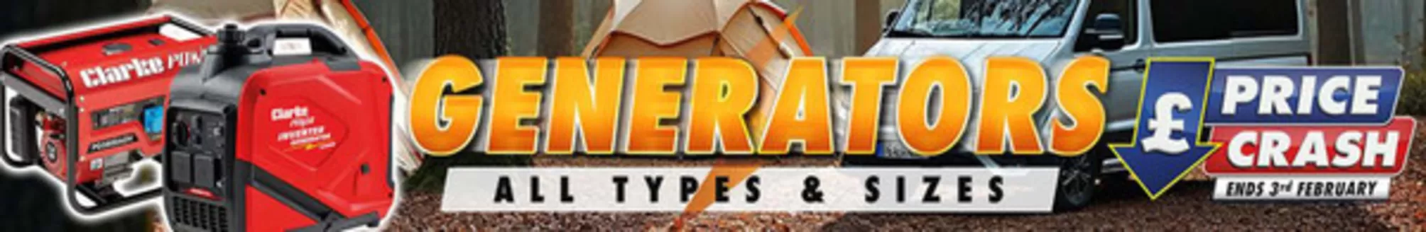 Machine Mart catalogue in Leeds | Generators All Types & Sizes` | 2026-01-27T00:00:00.000Z - 2026-02-03T00:00:00.000Z