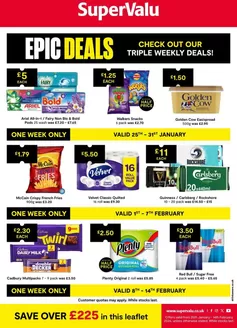 SuperValu catalogue in Arnold | SuperValu weekly offers | 2026-01-25T00:00:00.000Z - 2026-02-14T00:00:00.000Z