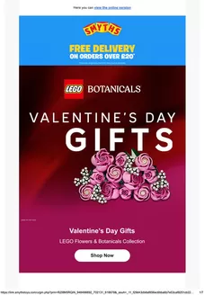 Smyths Toys catalogue in Gateshead | Vanlentinwe's Day Gifts | 2026-01-29T00:00:00.000Z - 2026-02-15T00:00:00.000Z