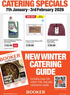 Booker Wholesale catalogue in Whitehaven | NEW WINTER CATERING GUIDE | 2026-01-30T00:00:00.000Z - 2026-02-03T00:00:00.000Z