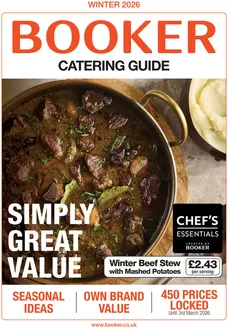 Booker Wholesale catalogue in Thirsk | SIMPLY GREAT VALUE | 2026-02-03T00:00:00.000Z - 2026-12-31T00:00:00.000Z