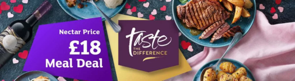 Sainsbury's catalogue in Belper | Nectar Price £18 Meal Deal | 2026-02-11T00:00:00.000Z - 2026-02-25T00:00:00.000Z