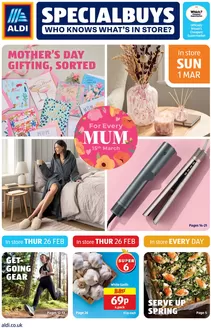 Aldi catalogue in Wishaw | Aldi weekly offers | 2026-02-26T00:00:00.000Z - 2026-03-01T00:00:00.000Z