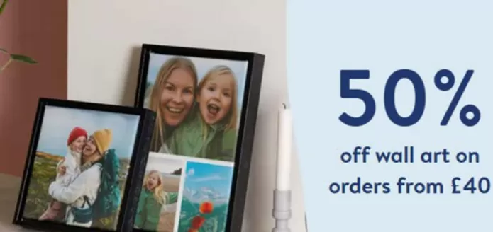 Photobox catalogue in Congleton | 50% Off Wall Art On Orders From £40 | 2026-02-20T00:00:00.000Z - 2026-02-25T00:00:00.000Z