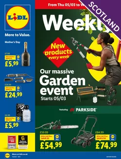 Lidl catalogue in Woburn Sands | Current deals and offers | 2026-03-05T00:00:00.000Z - 2026-03-11T00:00:00.000Z