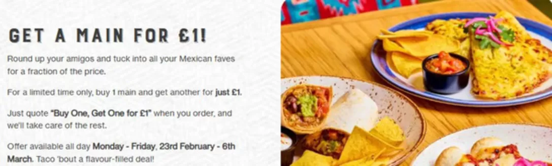 Chiquito catalogue in Alfreton | Get A Min For €3! | 2026-02-26T00:00:00.000Z - 2026-03-06T00:00:00.000Z