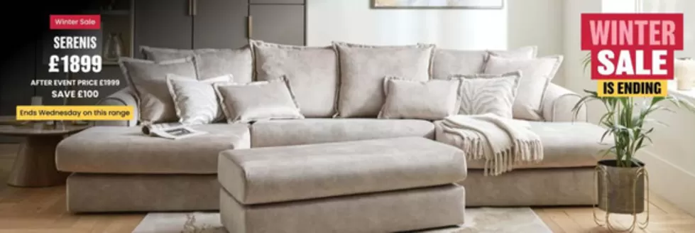 DFS catalogue in Sevenoaks | Winter Sale Is Ending  | 2026-03-02T00:00:00.000Z - 2026-03-19T00:00:00.000Z