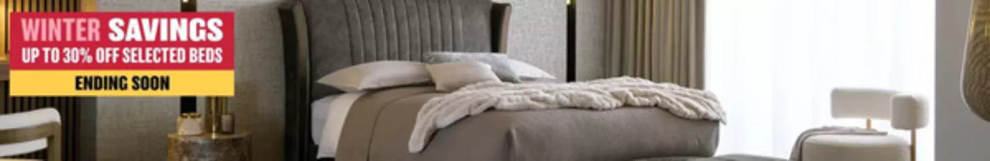 DFS catalogue in Sevenoaks | Winter Savings Up To 30% Off Selected Beds  | 2026-03-02T00:00:00.000Z - 2026-03-19T00:00:00.000Z