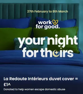 La Redoute catalogue in Littlehampton | Your Night For Thoirs | 2026-03-04T00:00:00.000Z - 2026-04-08T00:00:00.000Z