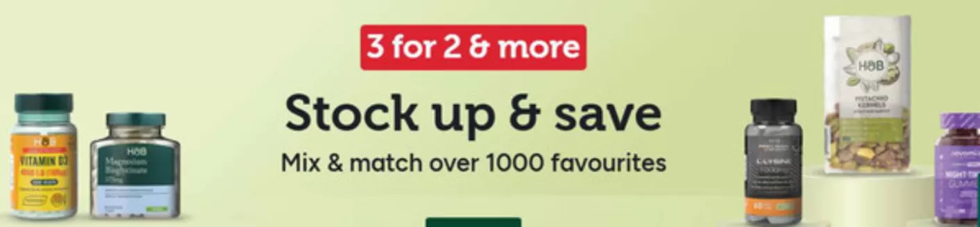 Holland & Barrett catalogue in Hayes | Stock Up & Save | 2026-03-06T00:00:00.000Z - 2026-03-14T00:00:00.000Z