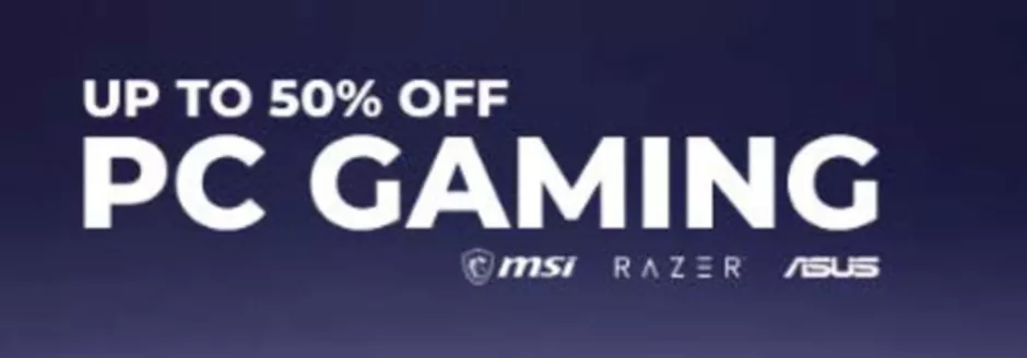 Game catalogue in Dunfermline | Up To 50% Off Pc Gaming | 2026-03-17T00:00:00.000Z - 2026-03-28T00:00:00.000Z