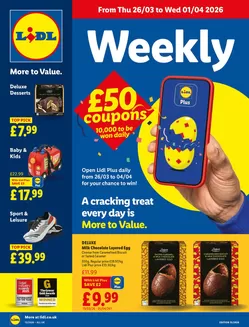 Lidl catalogue in Wymondham | Current special promotions | 2026-03-26T00:00:00.000Z - 2026-04-01T00:00:00.000Z