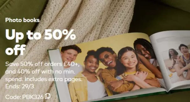 Snapfish catalogue in Reading | Up To 50% Off  | 2026-03-27T00:00:00.000Z - 2026-03-29T00:00:00.000Z