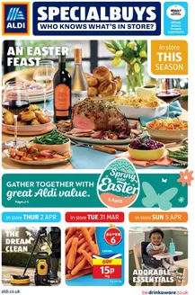 Aldi catalogue in Brighton | Discounts and promotions | 2026-03-31T00:00:00.000Z - 2026-04-05T00:00:00.000Z