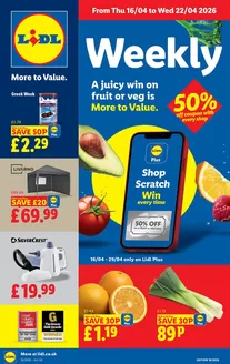 Lidl catalogue in Islington | Lidl Weekly | 2026-04-16T00:00:00.000Z - 2026-04-22T00:00:00.000Z